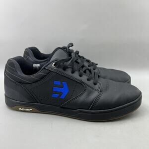 Etnies Camber Crank Shoes Men Size 11.5 Black Leather Thinsulate Comfort Sneaker